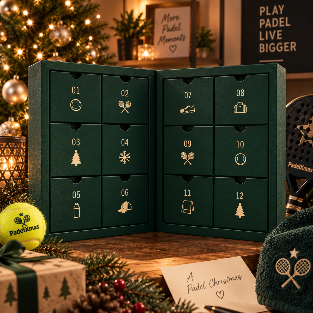 PadelXmas calendar details